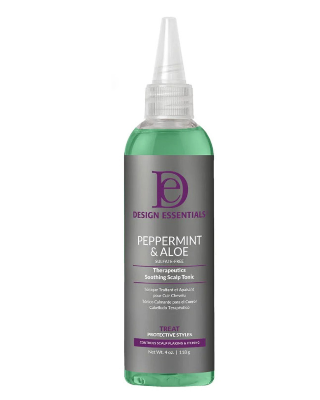 DESIGN ESSENTIALS Peppermint & Aloe Soothing Scalp Tonic